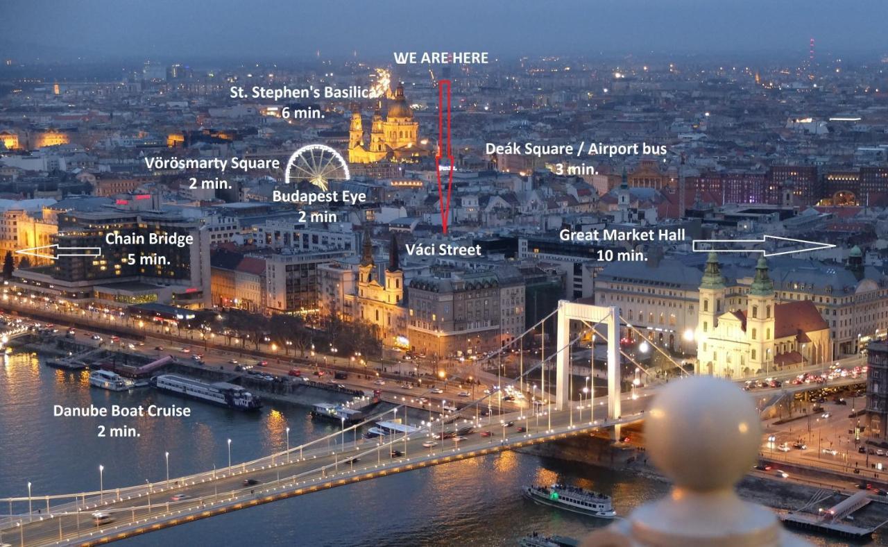 Central Apartman Будапеща Екстериор снимка